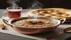 طرز تهیه حلیم نذری خوشمزه با آب قلم به روش اصیل